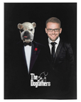 Manta personalizada para mascotas/humanos 'The Dogfathers'