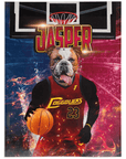 Manta personalizada para mascotas 'Cleveland Doggoliers'