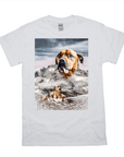 Camiseta personalizada para mascotas 'Majestic Snowy Mountain'