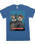 'Trailer Park Dogs 2' Camiseta personalizada para 2 mascotas