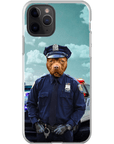 Funda para móvil personalizada 'El oficial de policía'