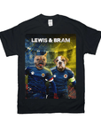 Camiseta personalizada con 2 mascotas 'Scotland Doggos'