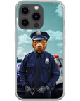 Funda para móvil personalizada 'El oficial de policía'