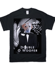 Camiseta personalizada para mascotas 'Double O Woofer'