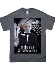 Camiseta personalizada para mascotas 'Double O Woofer'