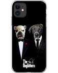 Funda personalizada para teléfono con 2 mascotas 'The Dogfathers'