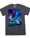 Camiseta personalizada para mascotas 'Majestic Northern Lights'