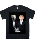 Camiseta personalizada para mascota/humano 'The Dogfather & Dogmother'