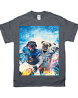 Camiseta personalizada para 2 mascotas 'Detroit Doggos'