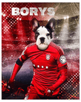 Póster Mascota personalizada 'Polonia Doggos Soccer'