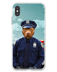 Funda para móvil personalizada 'El oficial de policía'