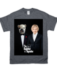 Camiseta personalizada para mascota/humano 'The Dogfather & Dogmother'