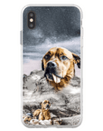 Funda para teléfono personalizada 'Majestic Snowy Mountain'