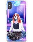 Funda para móvil personalizada 'La DJ femenina'