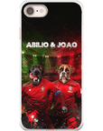 'Portugal Doggos' Funda personalizada para teléfono con 2 mascotas