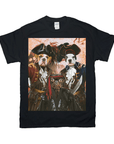 Camiseta personalizada con 3 mascotas 'Los Piratas'