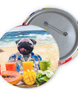 Pin personalizado The Beach Dog(s) (1 - 4 mascotas)