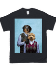 Camiseta personalizada para 2 mascotas 'Step Doggo & Doggette'