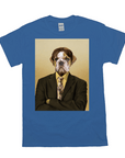 Camiseta personalizada para mascotas 'Dwight Woofer'