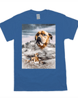 Camiseta personalizada para mascotas 'Majestic Snowy Mountain'