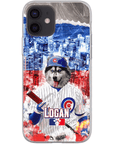 Funda para teléfono personalizada 'Chicago Cubdogs'
