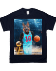 Camiseta personalizada para mascotas 'El jugador de baloncesto'