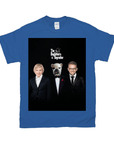 Camiseta personalizada para mascota/humano 'The Dogfathers & Dogmother'