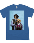 Camiseta personalizada para 2 mascotas 'Step Doggo & Doggette'