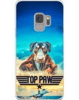 Funda para teléfono personalizada 'Top Paw'