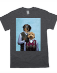 Camiseta personalizada para 2 mascotas 'Step Doggo & Doggette'