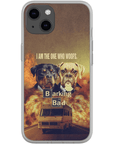 Funda personalizada para teléfono con 2 mascotas 'Barking Bad'