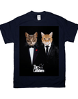 Camiseta personalizada con 2 mascotas 'The Catfathers'