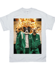 Camiseta personalizada con 3 mascotas 'Squid Paws'