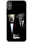 Funda personalizada para teléfono con 2 mascotas 'The Dogfathers'