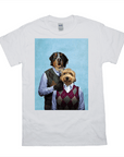 Camiseta personalizada para 2 mascotas 'Step Doggo & Doggette'