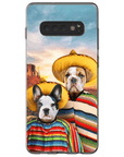 '2 Amigos' Funda personalizada para teléfono con 2 mascotas