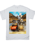 Camiseta personalizada con 3 mascotas 'Harley Wooferson'