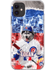 Funda para teléfono personalizada 'Chicago Cubdogs'