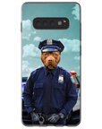 Funda para móvil personalizada 'El oficial de policía'