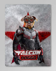 Manta personalizada para mascotas 'Falcon Doggo'