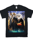 Camiseta personalizada con 2 mascotas 'Harry Doggers 2'