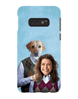 Funda para teléfono personalizada 'Step Doggo & Human (hembra)'