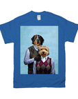 Camiseta personalizada para 2 mascotas 'Step Doggo & Doggette'