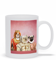 Taza personalizada con 3 mascotas 'The Royal Ladies'