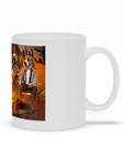 Taza personalizada con 4 mascotas 'The Campers'