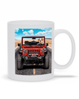 Taza personalizada para mascotas 'The Yeep Cruiser'