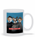 Taza personalizada con 3 mascotas 'Trailer Park Dogs 3'
