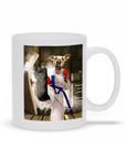 Taza personalizada para mascotas 'Taekwondogg'