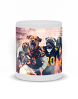 Taza personalizada para 2 mascotas 'Washington Doggos'