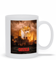 Taza personalizada para mascotas 'Catzilla'